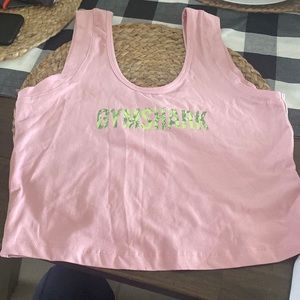 Gymshark cropped top.